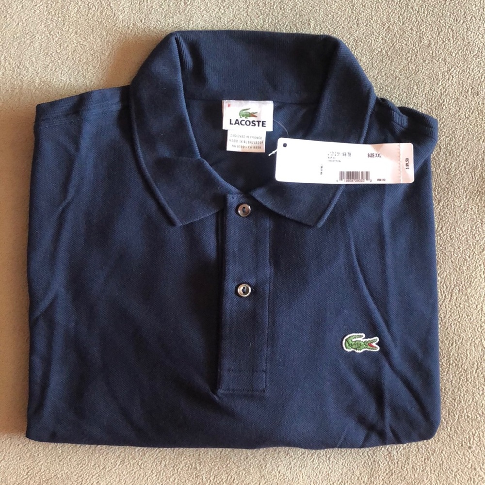 Lacoste Men’s Polo Shirt- XXL